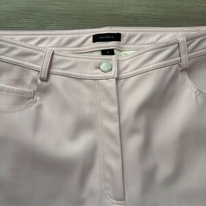 halogen(r) 5-Pocket Faux Leather Pants in Pink Dogwood